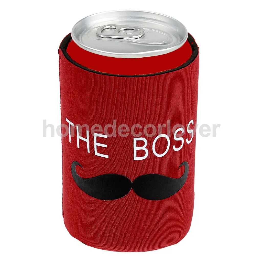Набор из 4 шт. пивной жестяной банки для BOSS Cooler держатели рукавов свадебной