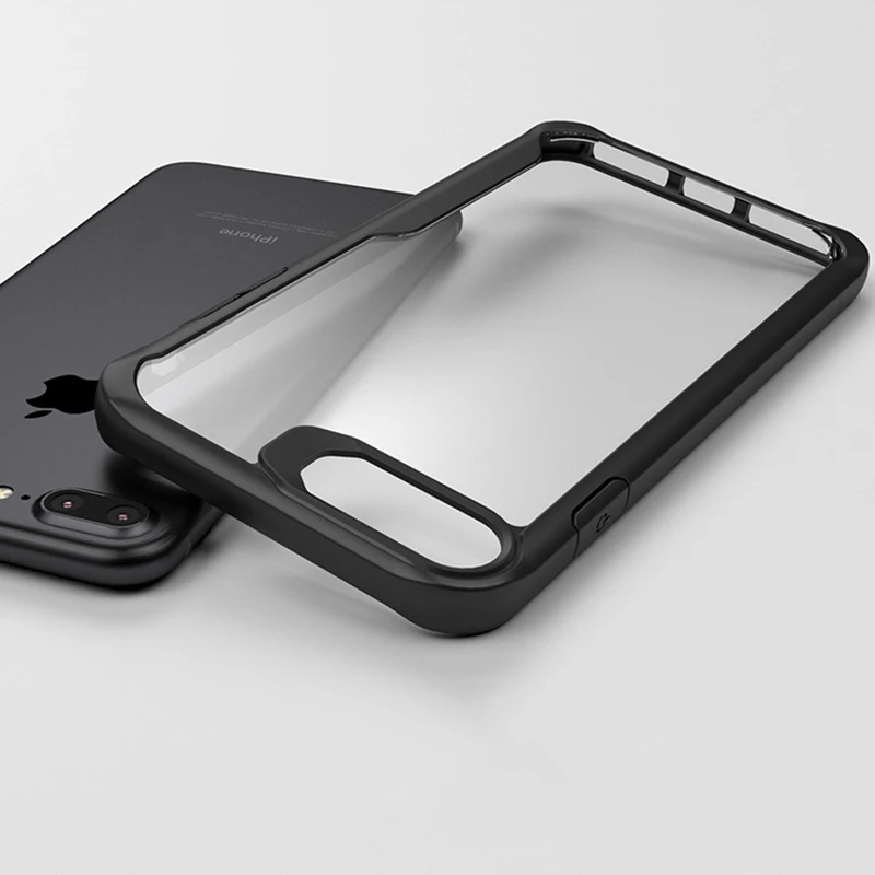 Case For iPhone X 10 7 Transparent Shockproof Cover 8 Coque 6 6s Plus 5 5s SE |