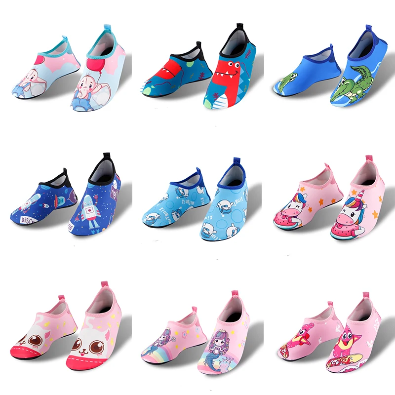 Детская быстросохнущая водонепроницаемая обувь для плавания повседневная