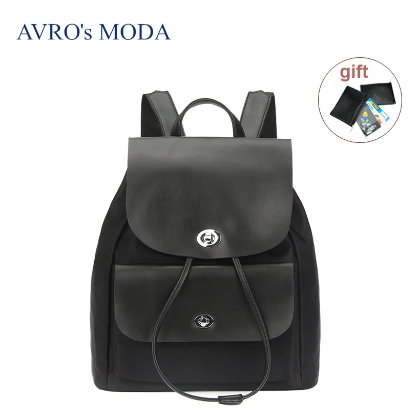 AVRO's MODA женский рюкзак женские сумки2019 натуральная кожа большой емкости