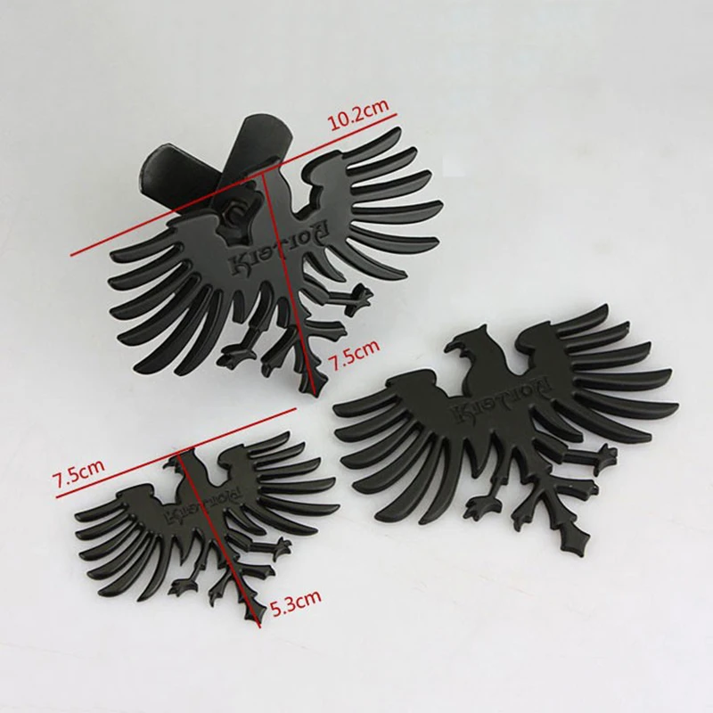 Феникс Тотем Орел хромированныей металлический автомобильный Стайлинг решетка