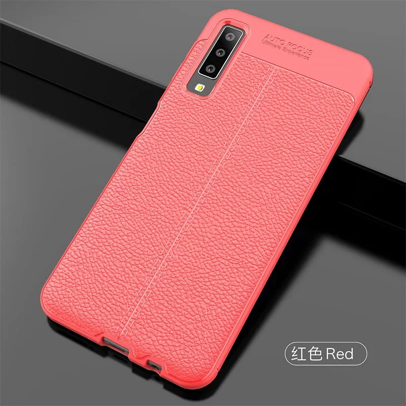 Резиновое покрытие для samsung Galaxy A10 A20 A30 A40 A50 A60 A70 M10 M20 M30 J4 J6 A6 A8 S8 S9 S10 плюс S10e A7 J5 J7 чехол
