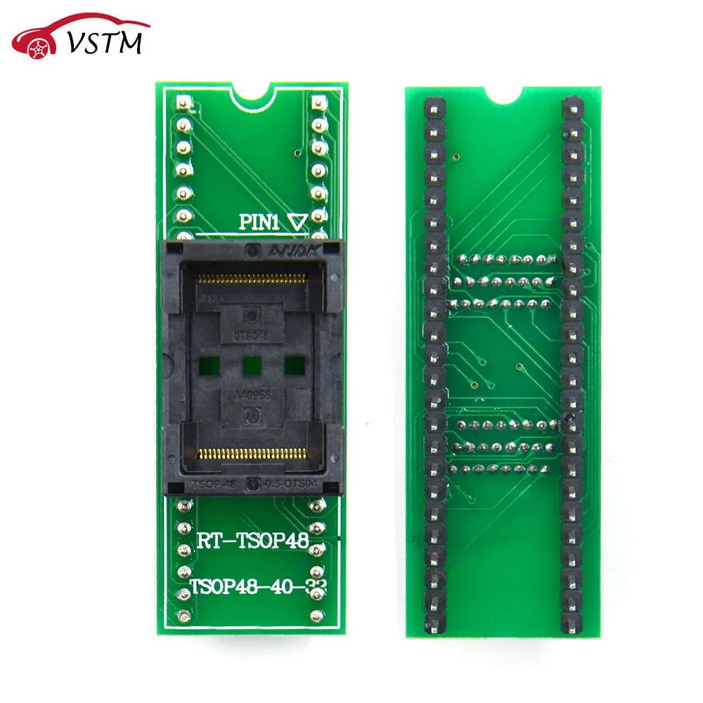 2018 Новый адаптер DIP48 гнездо TSOP48 для RT809F RT809H XELTEK USB программатор | Автомобили и