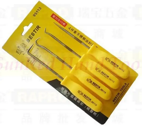 Встряхнуться тайваньского бренда 4 шт. нержавеющая сталь сальник Набор отверток