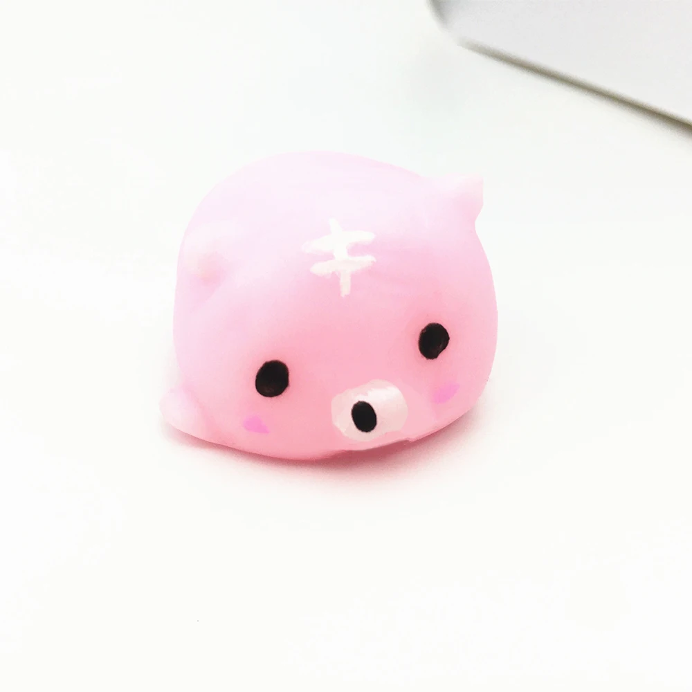 Милая сжимаемая игрушка Mochi в виде животных медленно поднимающаяся сжимающая