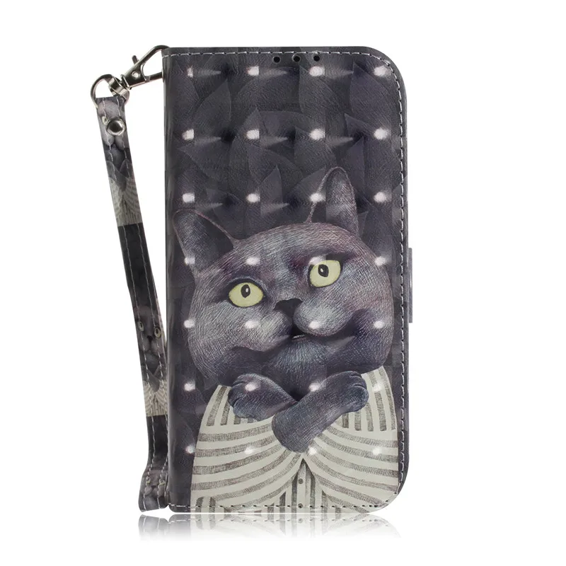 Флип кожаный чехол для Fundas Nokia 1 Plus coque 9 PureView Роскошный 3D Хаски кошелек Panda
