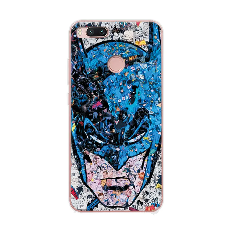 Очаровательный чехол для телефона Marvel Hero Captain America Xiaomi Mi A1 задняя крышка из