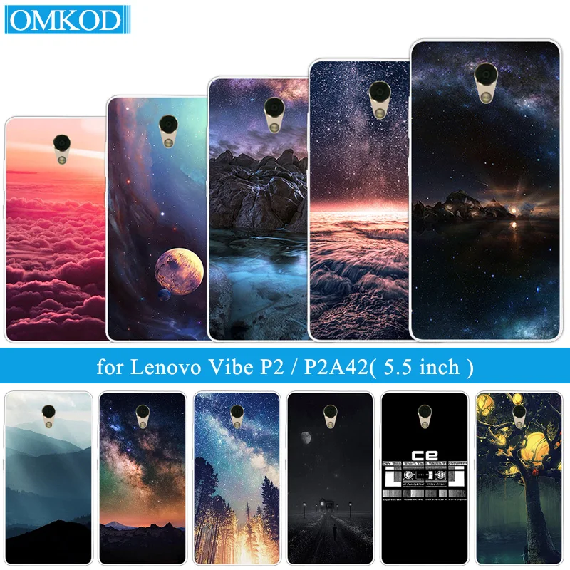 Роскошный защитный чехол для телефона Lenovo P2 P2c72 P2a42 высокое качество задняя
