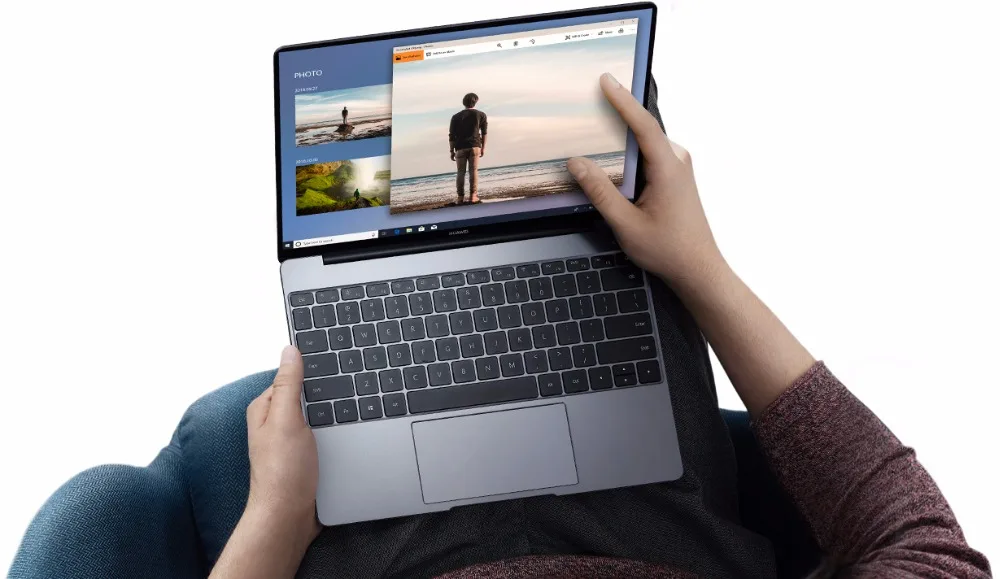 Лучший HUAWEI MateBook 13 дюймов ноутбука Тетрадь ПК с сенсорным экраном 8th поколения Intel Core i7-8565U процессор 4,6 ГГц 8 Гб оперативной памяти 512 ГБ SSD