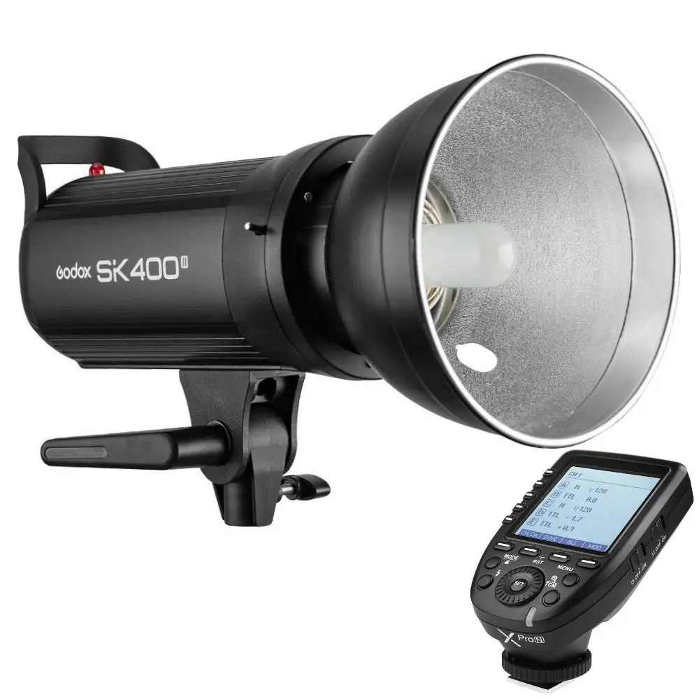 Godox SK400II 400 W 400Ws 2 4G 1/8000 профессиональная студийная вспышка стробоскоп + Xpro N