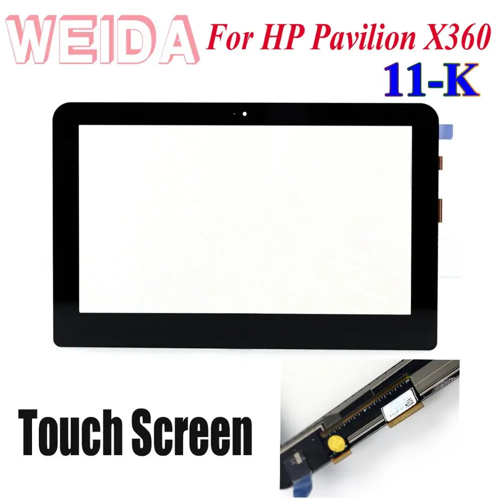 Сенсорный дигитайзер WEIDA для серии HP Pavilion X360 11K 11 K сенсорный ЖК дисплей в сборе 6