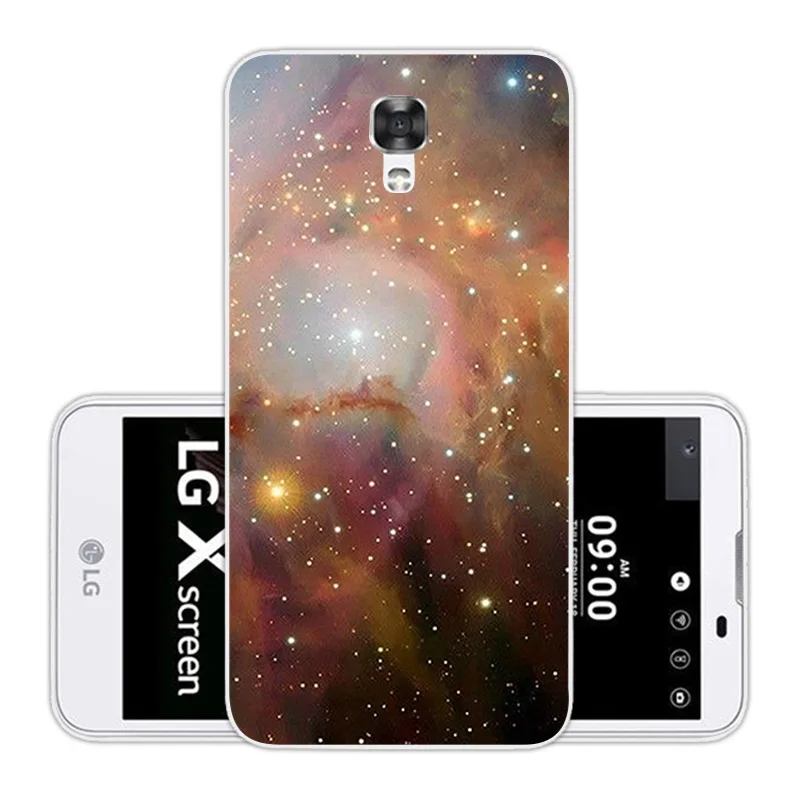 Роскошный чехол для экрана LG X мягкий силиконовый телефона View/X задняя крышка K500