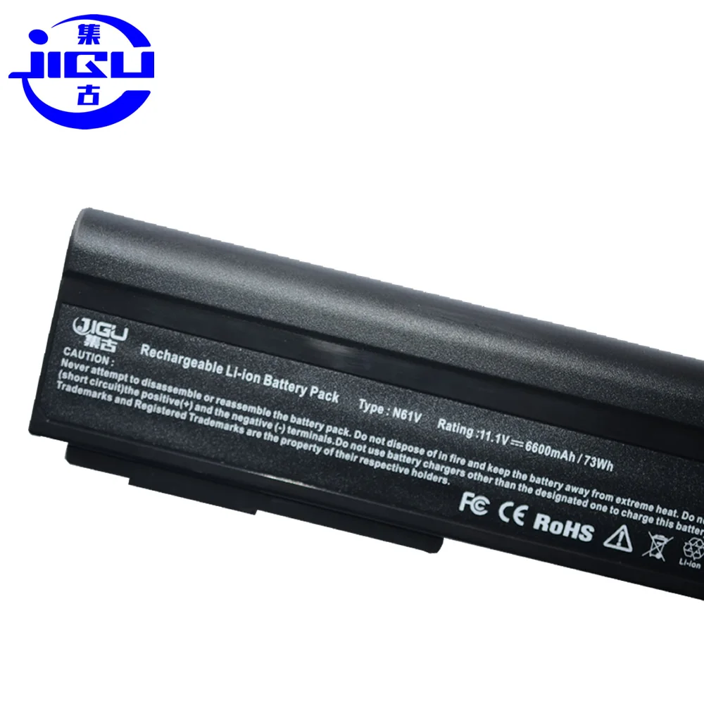 JIGU Аккумулятор для ноутбука ASUS N43JF N43JM N53 N53D N53DA N53J N53JF N53JG N53JL N53JN N53JQ X55 X55S X55SA X55SV X57X57Q
