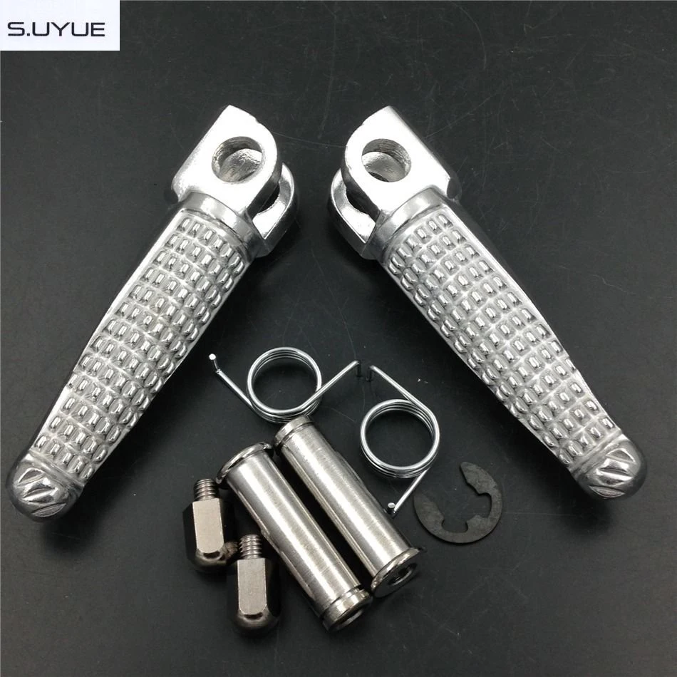 

Motorcycle Front Foot Pegs Footrest Fit For ZX6R ZX9R ZX10R ZX-6r ZX