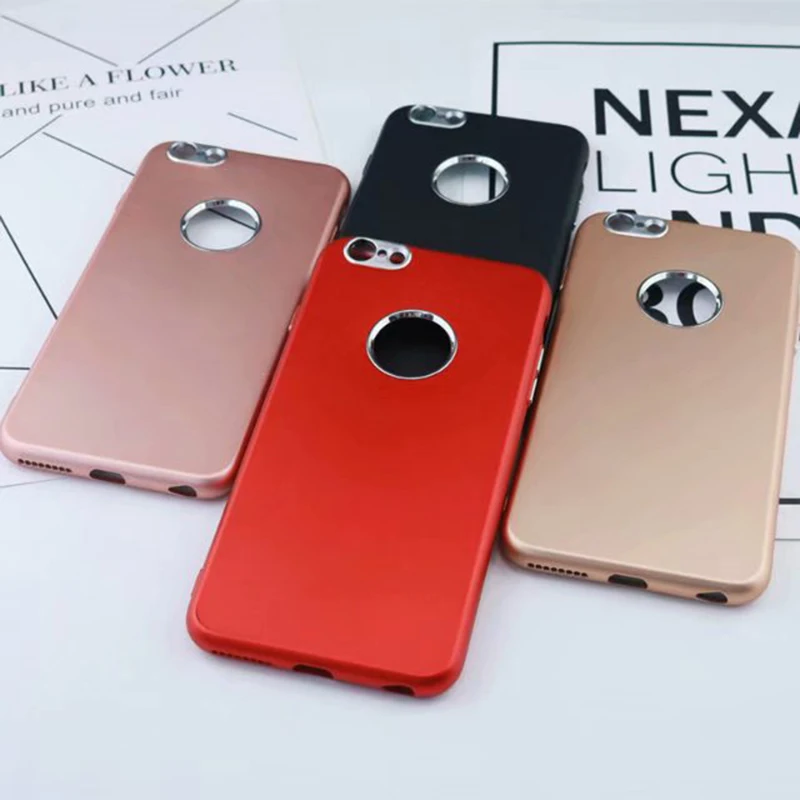 HOKEJ роскошный красный черный мягкий силиконовый чехол для iphone 6 6s 7 8 Plus