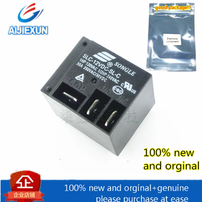 10 шт. 100% новый и оригинальный T91 SLC 12VDC SL C 12V DIP5 30A 250V в наличии на