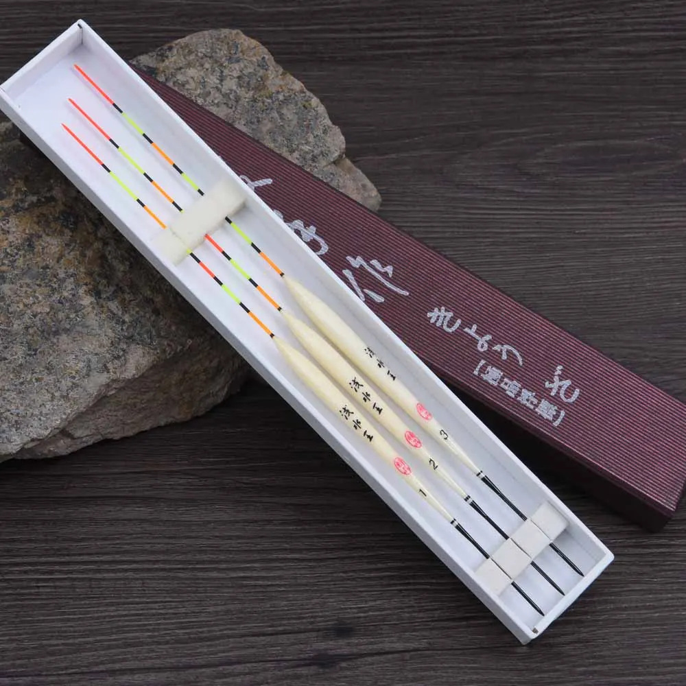 3 шт. Рыболовные Поплавки Деревянный Поплавок для рыбалки набор рыболовных