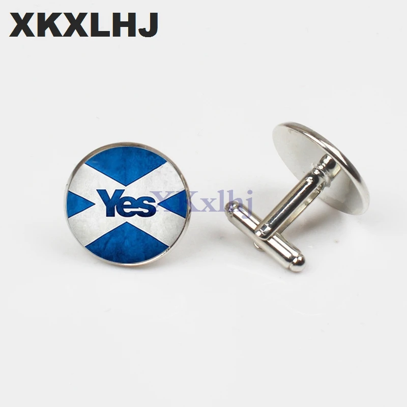 XKXLHJ 2018 новые модные шотландские бриллианты шотландская независимость да запонки