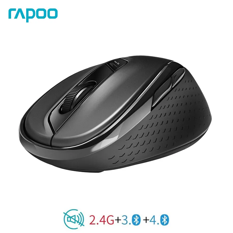 Оригинальная многорежимная Беспроводная мышь Rapoo M500 бесшумная с 1600DPI легким