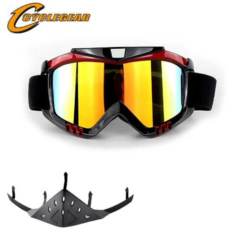 100% оригинальный бренд Cyclegear CG05 велосипедные очки с защитой для носа мотокросса