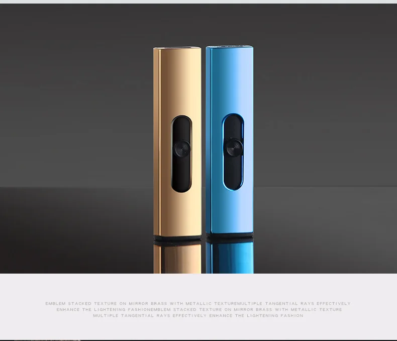 Портативная Usb зарядка Зажигалка металлическая ветрозащитная точка детектор дыма электрическая зажигалка