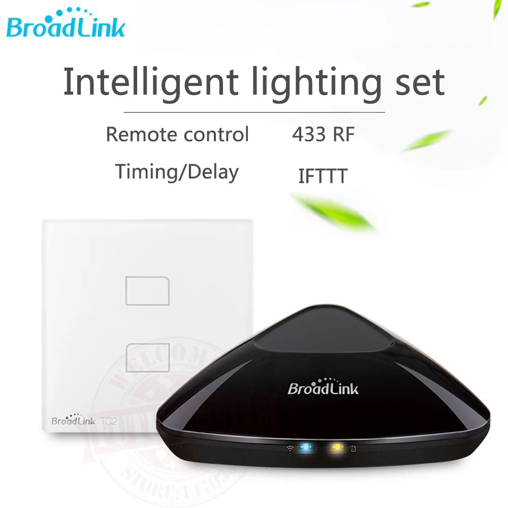 

2021 Broadlink RM3 RM pro+ EU RF/IR Smart Home Controller+Smart Light Switch TC2 EU Universal Remote Control via IOS Android