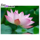 Алмазная мозаика с цветком лотоса ASF1370, полноразмерная картина ручной работы, украшение для дома