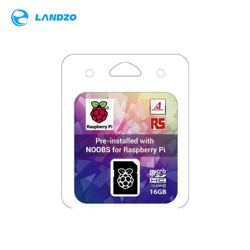 Raspberry Pi 16 GB Preloaded (NOOBS) sd карта Предустановленная класс 10 система восстановления
