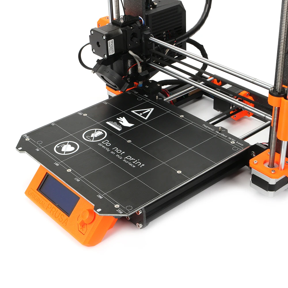 Клон Prusa i3 MK3 3d принтер MK3 Y карета Магнитная кровать с подогревом MK52 24v проводка термистор с магнитом для Prusa i3 MK3 MK3S