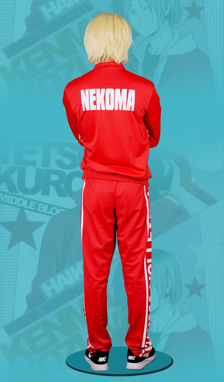 Аниме haikyuu! Косплей kozumekenma Хэллоуин мультфильм унисекс Спортивная униформа