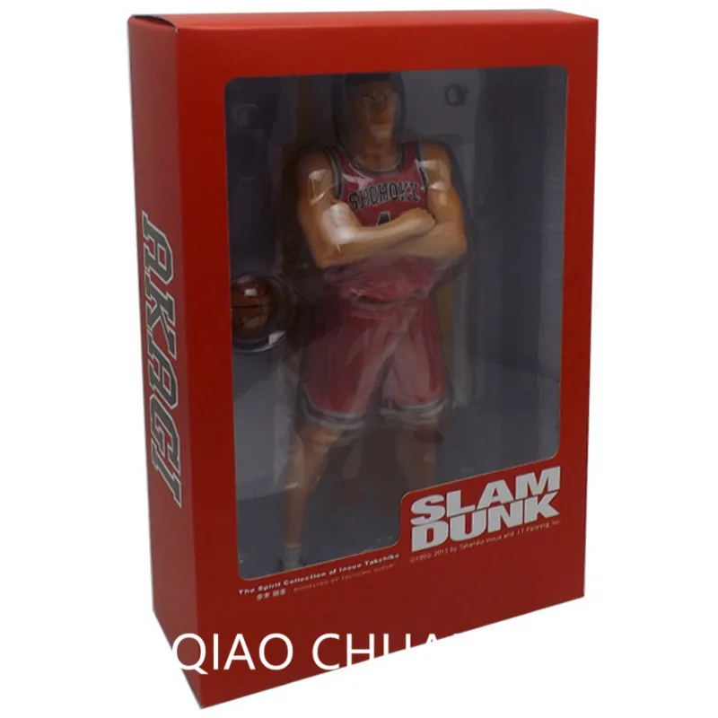 Basketball Sports Anime Slam Dunk 24 CM Number.4 Gorilla Akagi Takenori Shohoku Skipper PVC Action Figure Da Collezione Toy G497 | Игрушки и