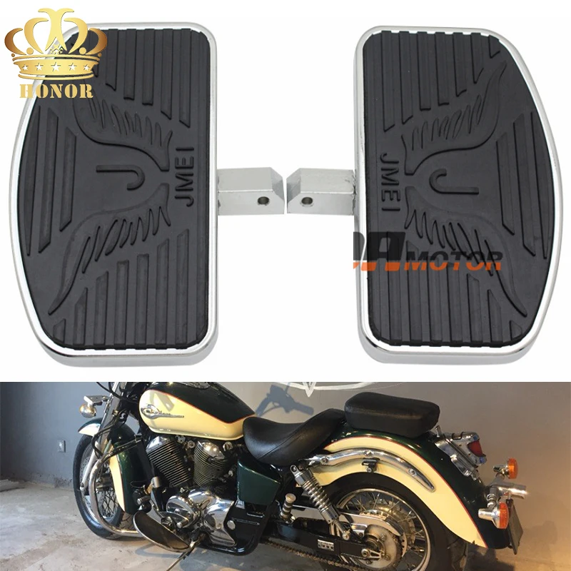 204mm&amp242mm Front&ampRear Floorboards Footboards Foot pegs For Honda Shadow ACE VT400 VT750 Eagle Pattern 2004-2012 | Автомобили и