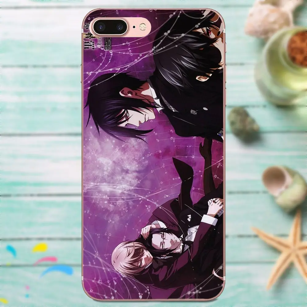 Мягкий чехол для Galaxy J1 J2 J3 J330 J4 J5 J6 J7 J730 J8 2015 2016 2017 2018 mini Pro The Black Butler Kuroshitsuji |