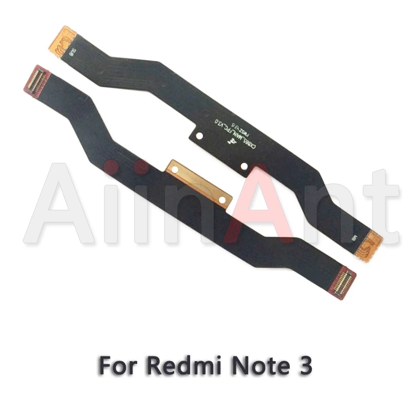 Основной FPC гибкий кабель для Xiaomi Redmi Note 2 3 4 4a 4x 4C Pro оригинальная основная материнская плата ЖК-дисплей Разъем Flex - Цвет: For Redmi Note 3