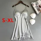 Женское сексуальное шелковое нижнее белье Babydoll, кружевное нижнее белье с поясом, банный халат, Ночная одежда, женские халаты