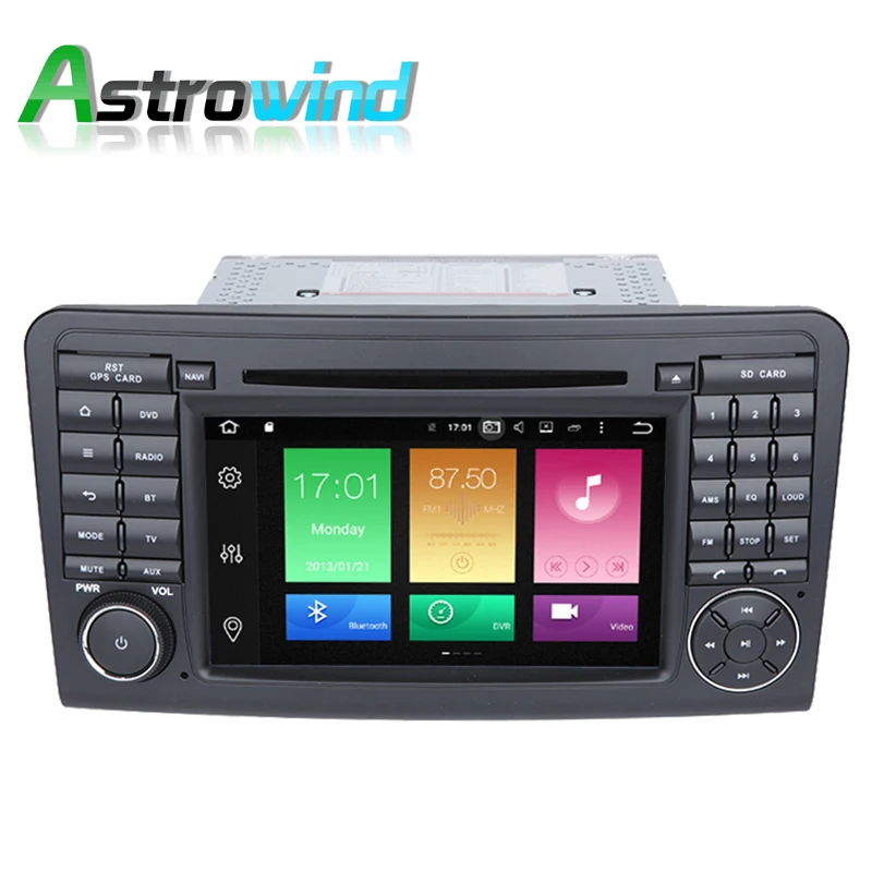 64G ROM No Tax Android 9 0 автомобильный dvd-плеер GPS навигация для Mercedes ML Class W164 ML350 GL X164 |
