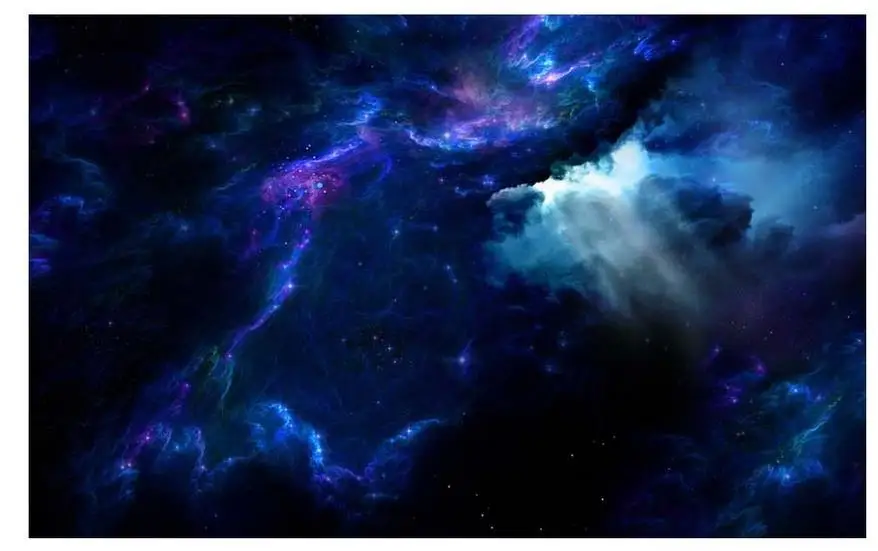 На заказ любой размер гостиная обои 3D оригинальная живописная крутая мечта синий