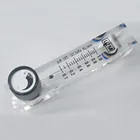 LZM-6T лмин до 35 лмин, расходомер азота, воздушный ротаметр с клапаном, подходит для трубки 681012 мм