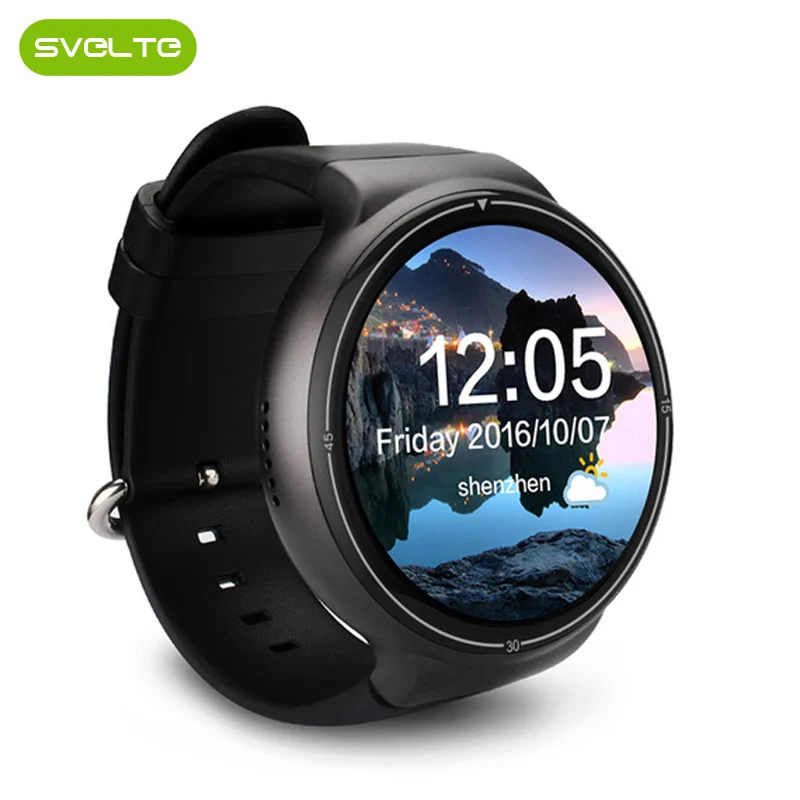 SVELTE/MTK6580 i4 Pro Smart Watch телефон Android 5 1 3G RAM 2 ГБ/Rom 16 ГБ gps Bluetooth умных часов для Android|smartwatch