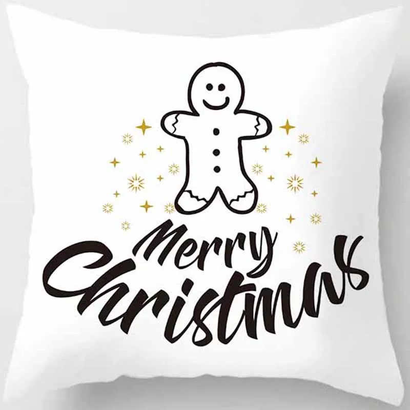 

Hot sale funny creative merry christmas pattern women men Pillow case boys girls weeping pillow cover size 45*45cm
