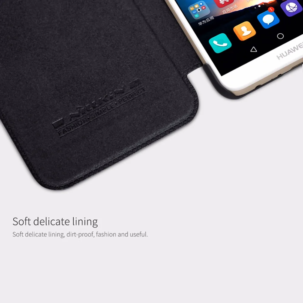 Чехол Nillkin nova 2i, роскошный чехол s для huawei mate 10 lite, кожаный флип-чехол, слот для карт, чехол для xiaomi nova 2i