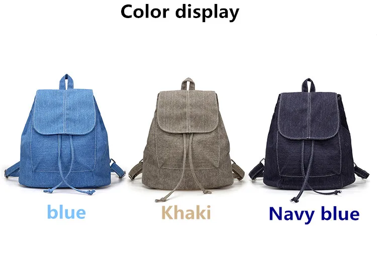 Дешевые женские джинсовые рюкзаки для девочек-подростков маленький рюкзак на