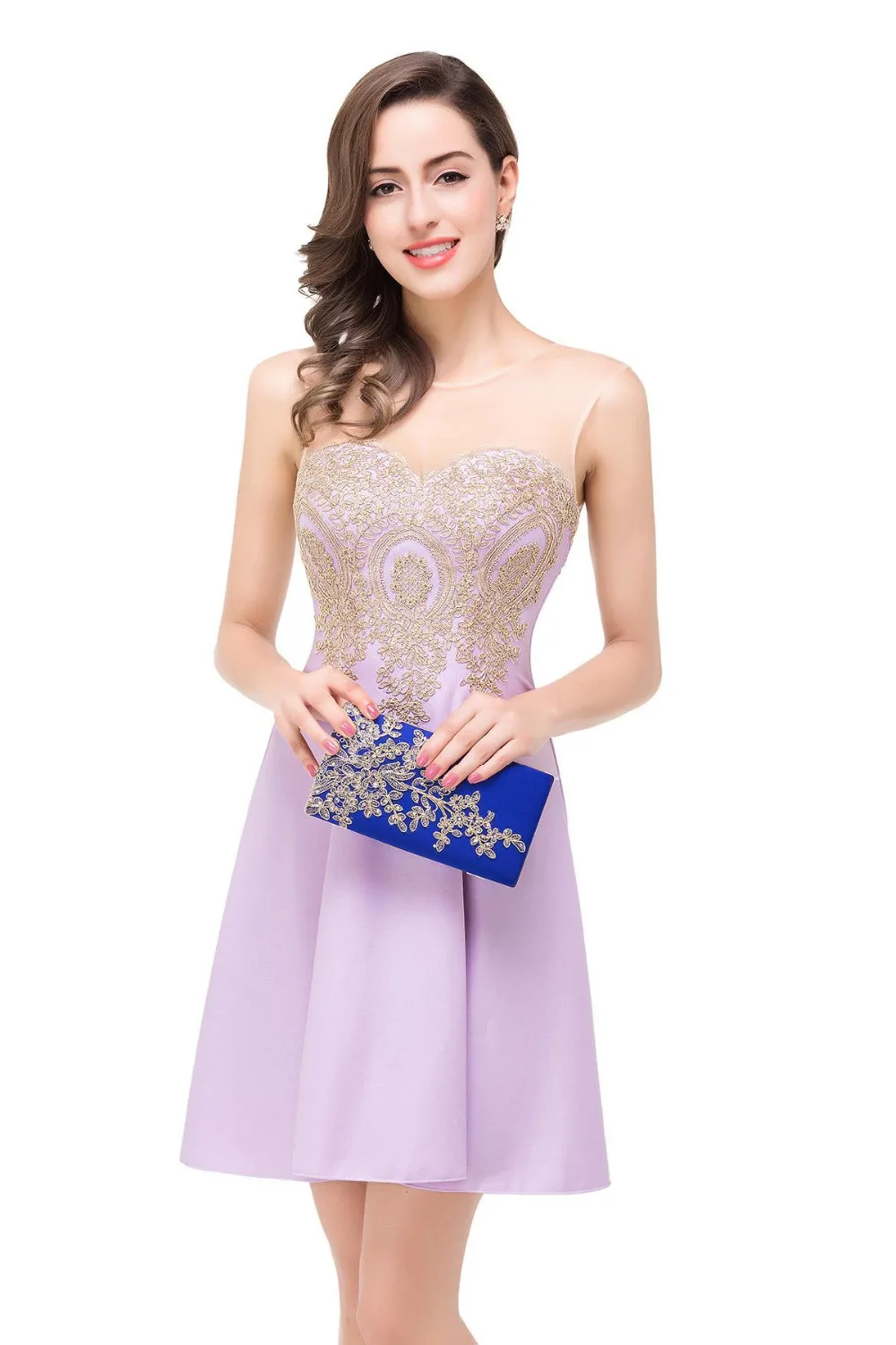 Сексуальное Прозрачное Тюлевое Кружевное Платье Для Выпускного Вечера