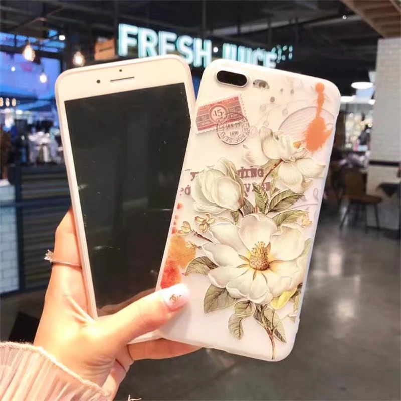 Для Apple iPhone 5 5S SE Роскошный чехол на 6 6S 6 Plus 6S Plus Мягкий ТПУ чехол для телефона для iPhone 7 7 Plus задняя крышка iPhone 8 8 Plus X