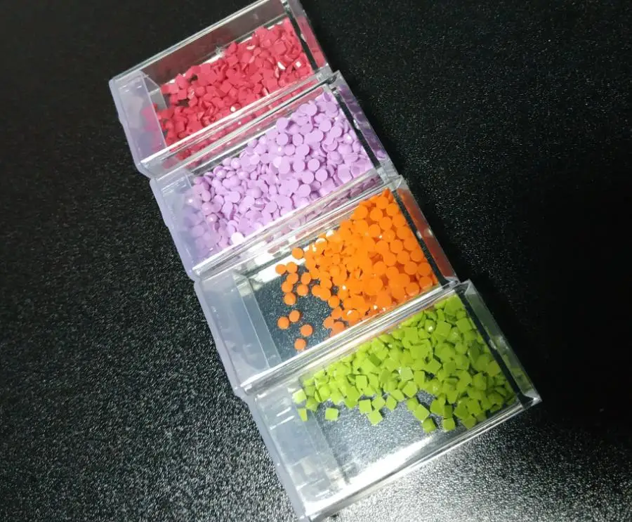 

diamond painting box rhinestone pictures tools diamond embroidery accessories resin beads organizer mosaic puzzle storage boxes