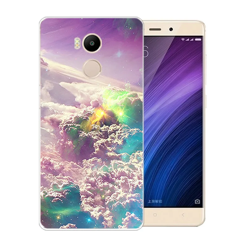 Luxury Matte for Xiaomi Redmi 4 Prime TPU Soft Mobile Phone Cases Silicone Pro Starry Sky Pattern Crystal Back Cover |