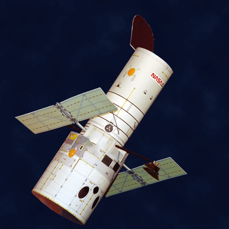 

Paper Craft Hubble Space Telescope 3D Paper Model DIY Student Science Popularization Handmade Toy
