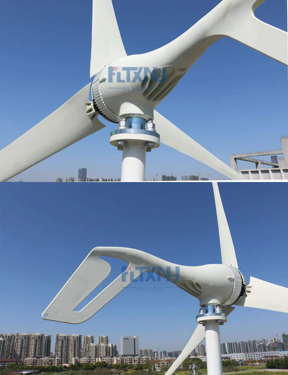 Горизонтальная яхта ветровая турбина 100w200w300w400w 12 В в/24VAC для уличного света ветровая солнечная гибридная система