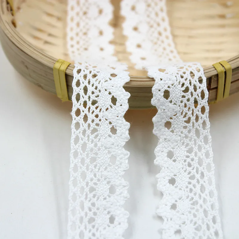 10 ярдов/партия белые ажурные цветочные кружева для детей тканевые занавески