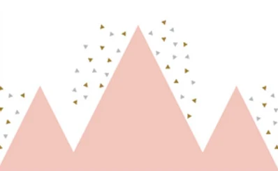 Многоцветный Tuya Art пыльно-розовый треугольник moutains дизайн для гостиной настенный Декор bakckground детская комната обои для стены - Цвет: Многоцветный